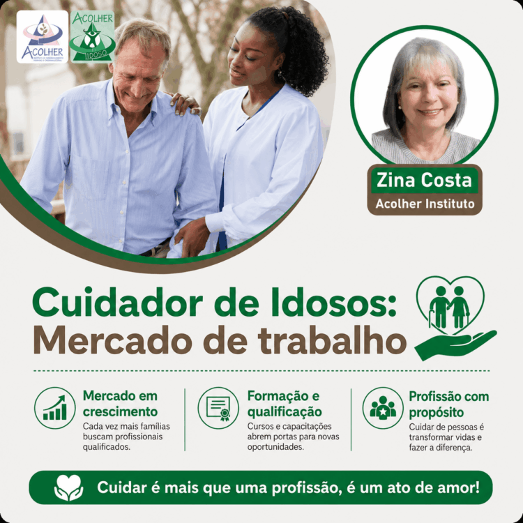 Mercado de Trabalho para Cuidadores de Pessoas Idosas