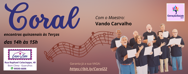 CANTO CORAL com Maestro Vando Carvalho