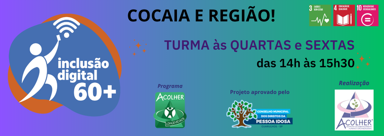 Inclusão Digital 60+ – ACOLHER
